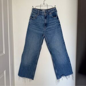 Zara cropped high rise Jeans